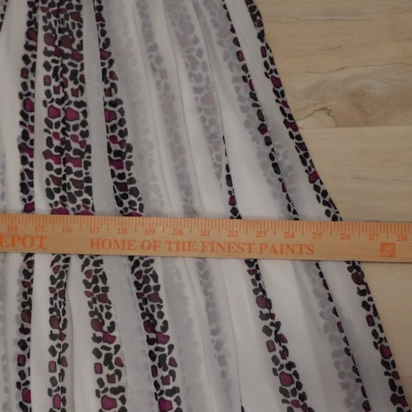 Girl With Curves x Lane Bryant Pleated Animal Print Midi Dress Size 26 NWT - Picture 9 of 10